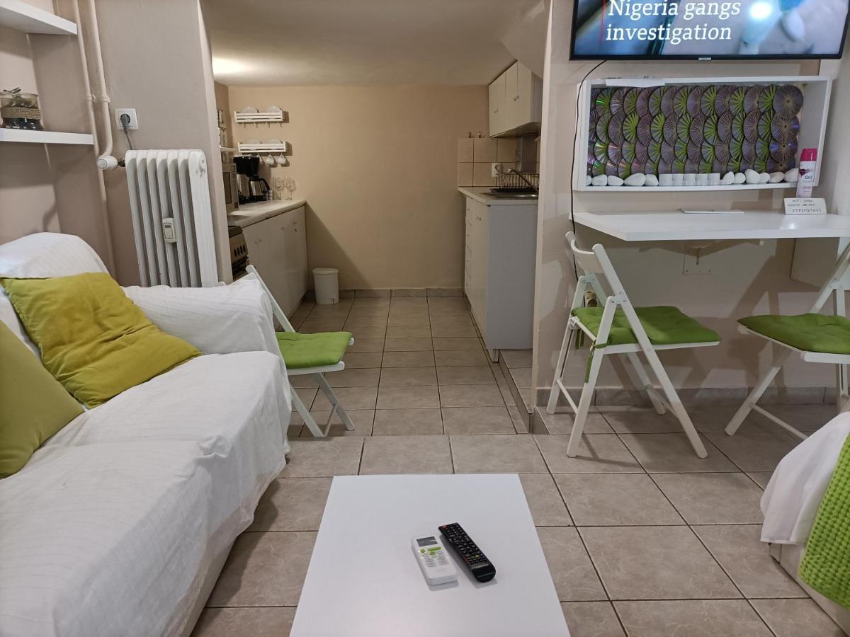 Urban Minimalist Studio Apt. near Pagrati Park Apartment Athena Bagian luar foto